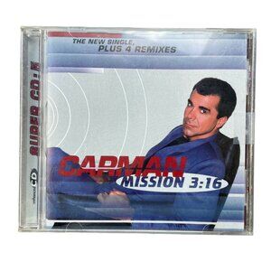 Carman Mission 3 16 Christian Audio Music CD 1997 u 8 Tracks